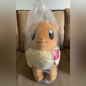 NEW Pokémon Eevee Giant Plush 24-inch Large Wicked Cool Toys Jazwares